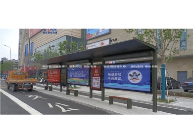 【2022-6-1】浙江湖州公交站台生产案例